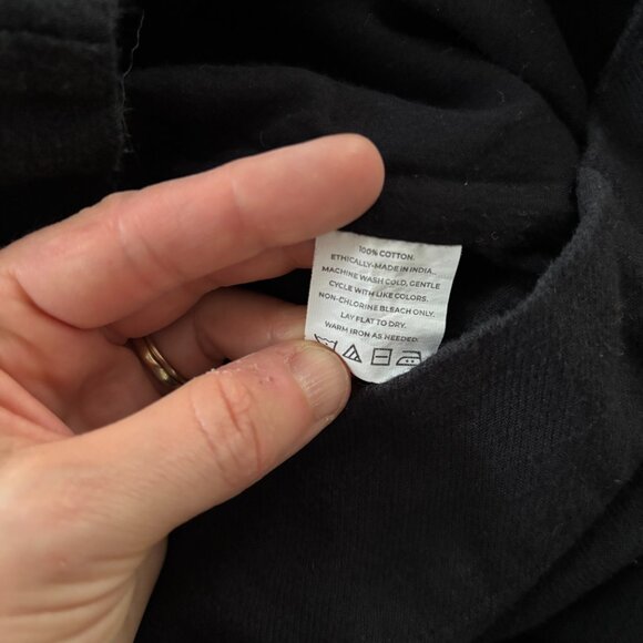 Laude the Label Everyday Pant in Black Cotton - S - Picture 6 of 9